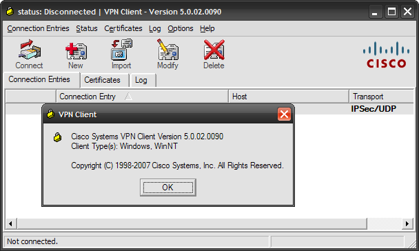 cisco vpn client free download